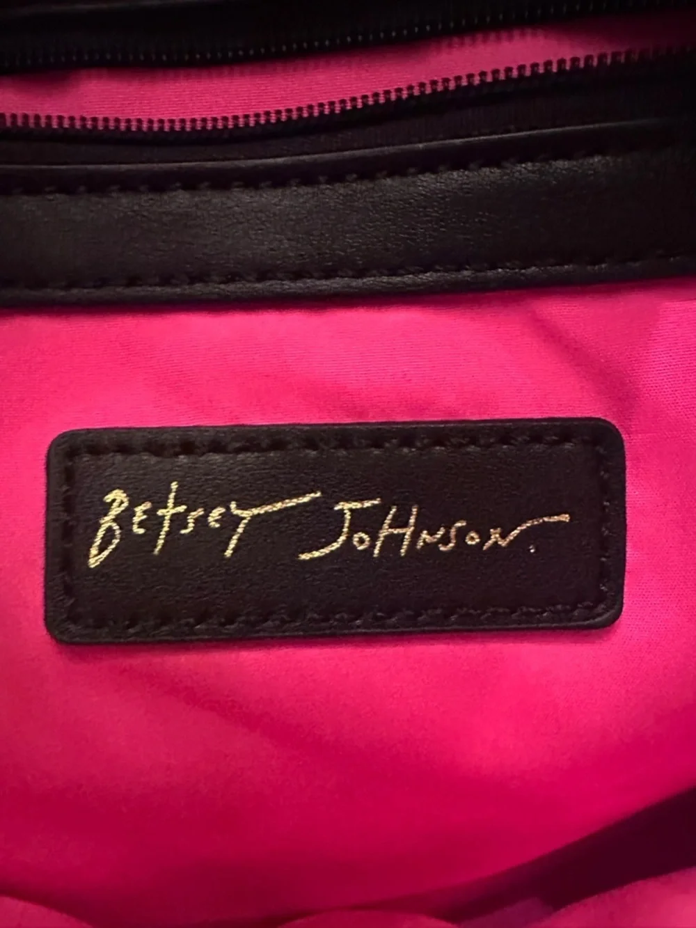 Graffiti Sweetie backpack by Betsey Johnson Multicolor Heart Print Quilted